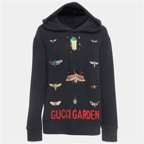 gucci insect-embroidered cotton and wool jacket|net a porter Gucci coats.